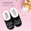 Snoozies Pairables Sherpa-lined Slipper Socks - Fuzzy and Cute Slippers