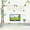 DaraBaby Vinil Decorativo Sala Habitación Árbol Porta Retratos Aves
