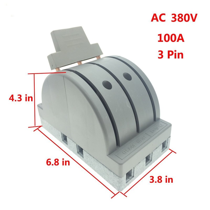 YXQ 380V 100A 3 Pole Double Throw Power Supply Safety