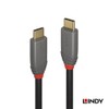 LINDY 1m ANTHRA LINE USB3.2 Gen2x2 Type-C Cable + PD