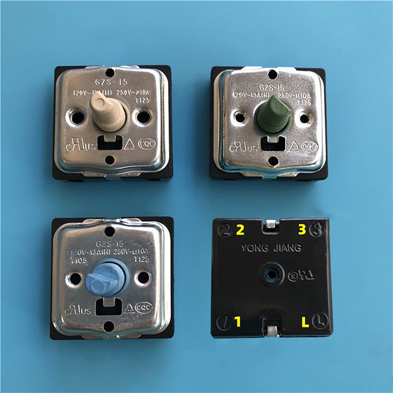 GZS-15 Rotary Switch 4 Position 3 Speed Rotary Electric Heater