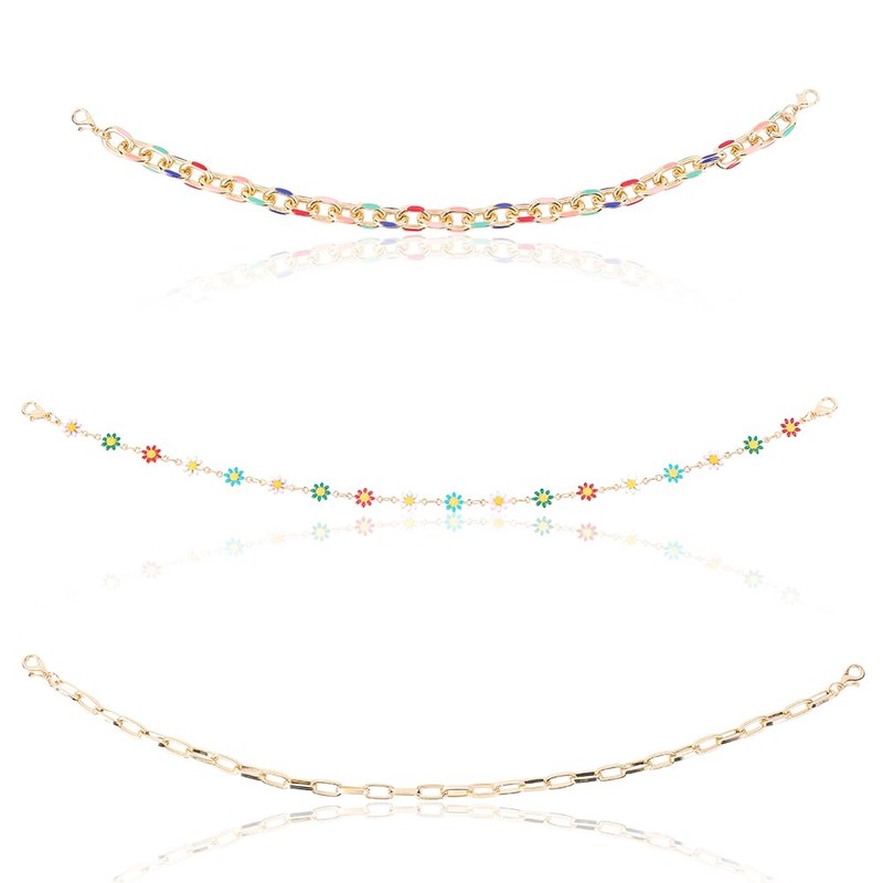 CREATCABIN 3 Pcs Baseball Hat Chain Sports Cap Chain for