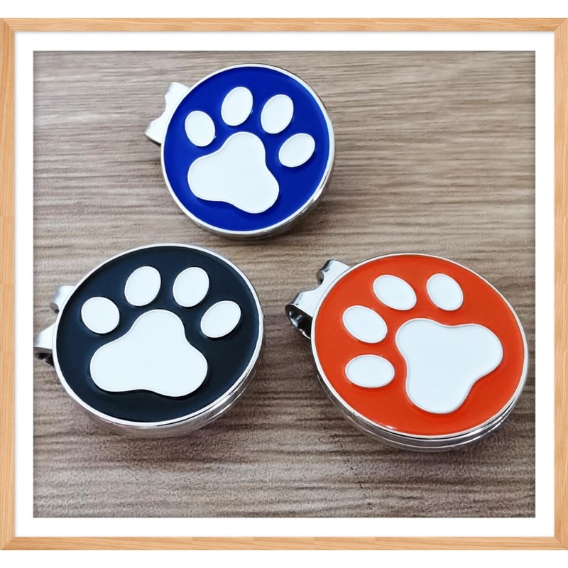 Adhere Golf Marker Golf Cap Clip Magnetic Logo Ball Mark