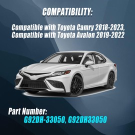 2Pcs HV Battery Cooling Air Intake Filter Screen G92DH-33050, G92DH33050, Compatible with Toyota Camry 2018-2023, fit for Toyota Avalon 2019-2022 Engine Cabin Air Filter