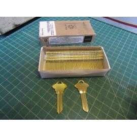 SCHLAGE lot of 50 Schlage Blank Keys .35 131 468 F DETAIL CYL: 35-131, DND on them. NEW