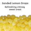 Lemon Drops Old Fashioned Sanded Hard Candy - 2.5 lb