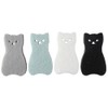 Sponge Dish Scrubber 4 Pcs Cute Cat Shape Sponge 3