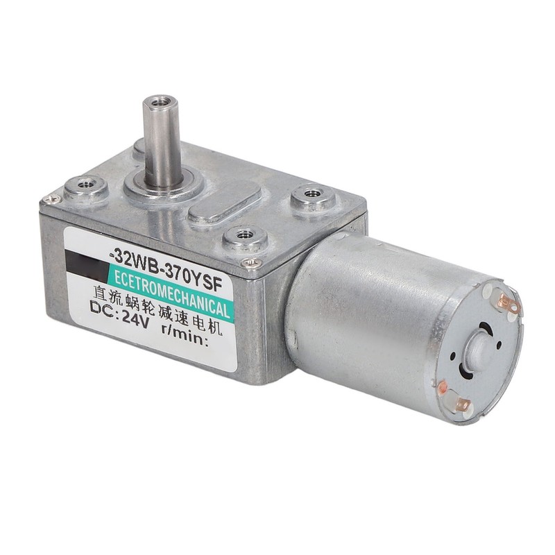 Worm Gear Motor Self Locking Reversible High Torsion Adjustable Speed
