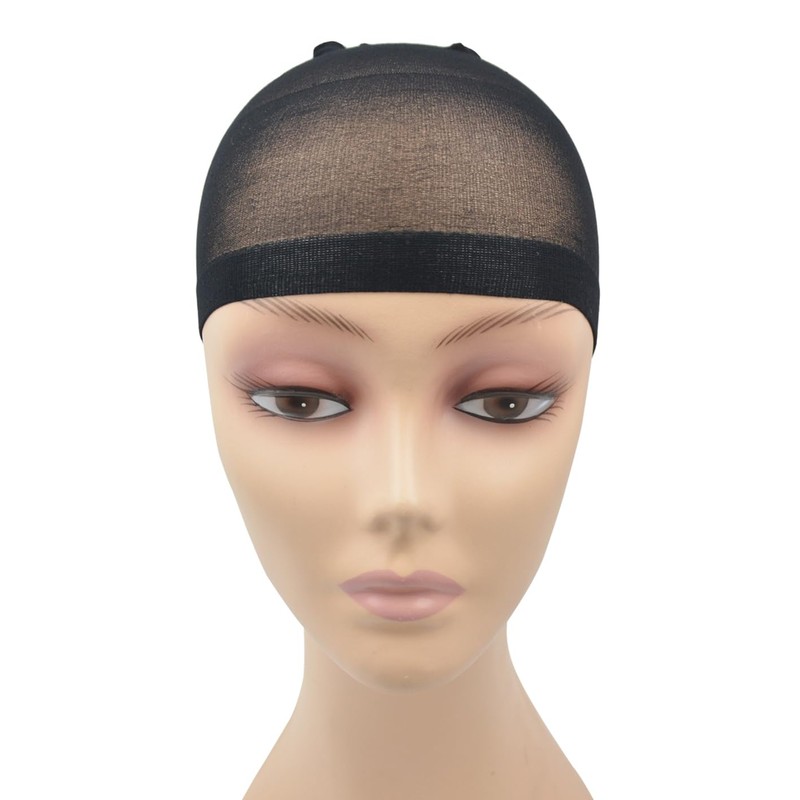 Pack of 4 Wig Caps Stretch Nylon Wig Stocking Caps
