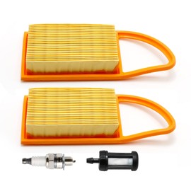 laffoonparts 2 Pack Air Filter Compatible with STHIL BR600 BR550 BR500 BR700 Backpack blowers Replace# 4282 141 0300 4282 141 0300B