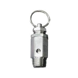 Stainless Steel Safety Valve 0.1MPa (SUS304, FKM, R1/4, Adjustable Working Pressure, Guaranteed)