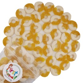 FirstChoiceCandy Gummy Rings (2.5 Pound (Pack of 1), Pineapple)