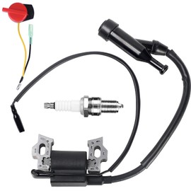 SOFO GX160 Ignition Coil Module - for Honda GX200,GX120,GX140 5.5,6.5 Engine,for Predator 212 224cc, with Spark Plug Kit Replace# 30500-ZE1-033,30500-ZE1-063