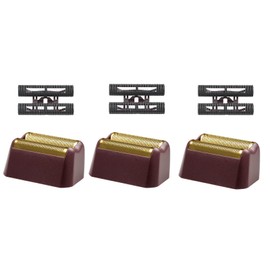 Pro 5 Star Series Finale Shaver Replacement Foil and Cutter Bar Assembly Compatible with wahl Shaver Model 7031-100/7043-100-For Men's Shaving- 3Pcs Red