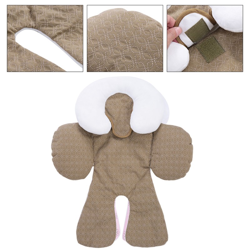 Baby Stroller Protection Pad Stroller Accessories Head Body Double sided