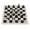Chess Checkers Set 13.8in Board 2 in 1 Anti Slip
