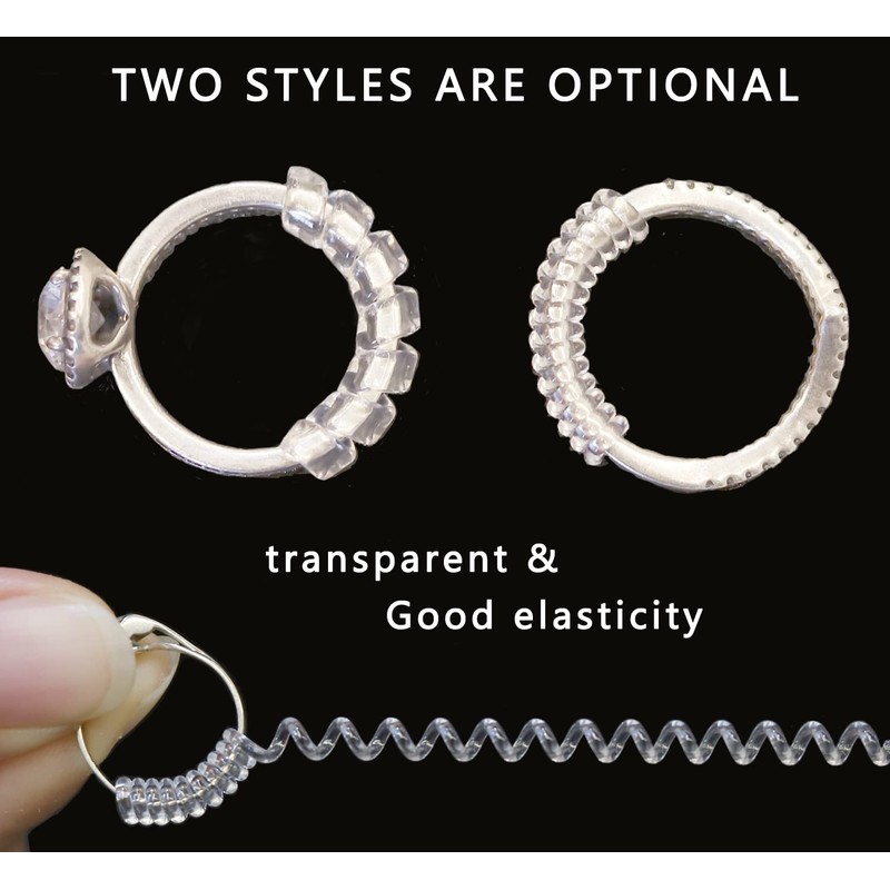 70 Pcs Ring Size Adjuster for Loose Rings with Ring