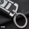 TISUR Key Ring Titanium D-Ring Key Car Motorcycle Keychain Cute