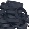 Foshine Tactical Rubber Bands Size #84,Elastic Band Black 50Pcs Heavy