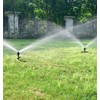 4 Pack Gear Drive Sprinkler for Yard Garden Lawn Above