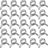 200 Pieces Irrigation Hose Clamp Garden Hose Clamps Stainless Steel