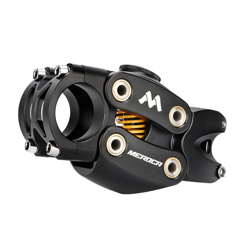 ShockStop Suspension Stem for Bicycles, Shock-Absorbing Bike Handlebar Stem for