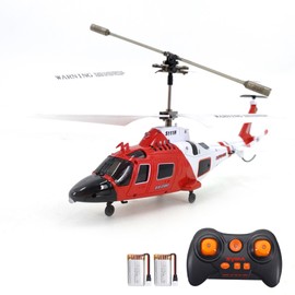 SYMA S111H Remote Control Helicopter with Dual Propeller 2.4GHz Remote Control Drone Altitude Hold-Toy Gift for Boys Girls Adults with 2 Battery