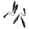4Pcs Motorcycle Turn Signal Light 12LED 12V Universal Sequential Indicator