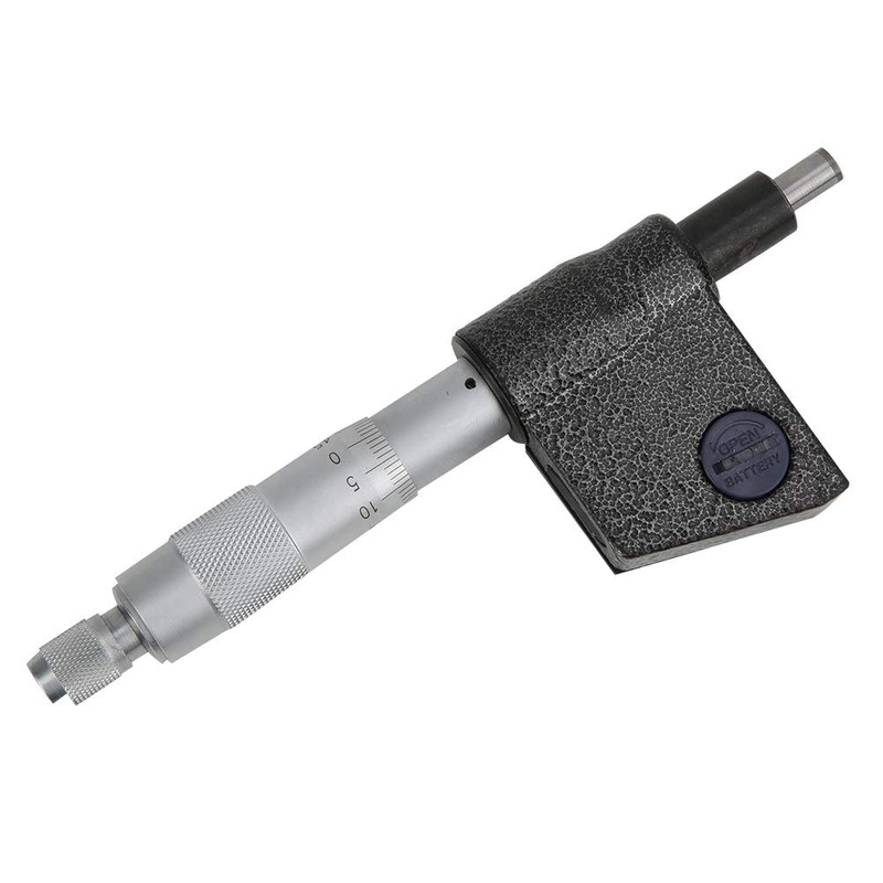 Fafeicy 0-25mm Digital Micrometer Digital Micrometer Head High Precision Carbide