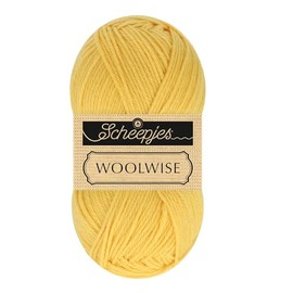 Scheepjes Woolwise 100g - Golden Wheat, Warm Yellow-Brown Yarn for Knitting and Crochet