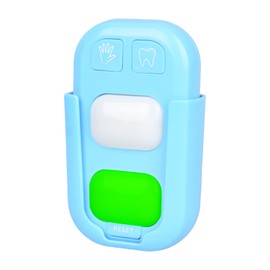 SOARING Kids' Teeth Brushing & Hand Washing Timer, Color Indicator for Children Training - Stick on Bathroom (Blue)