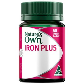 Natures Own Iron Plus 50tab