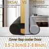 BKSAI Door Draught Excluder for Bottom of Doors Double Sided