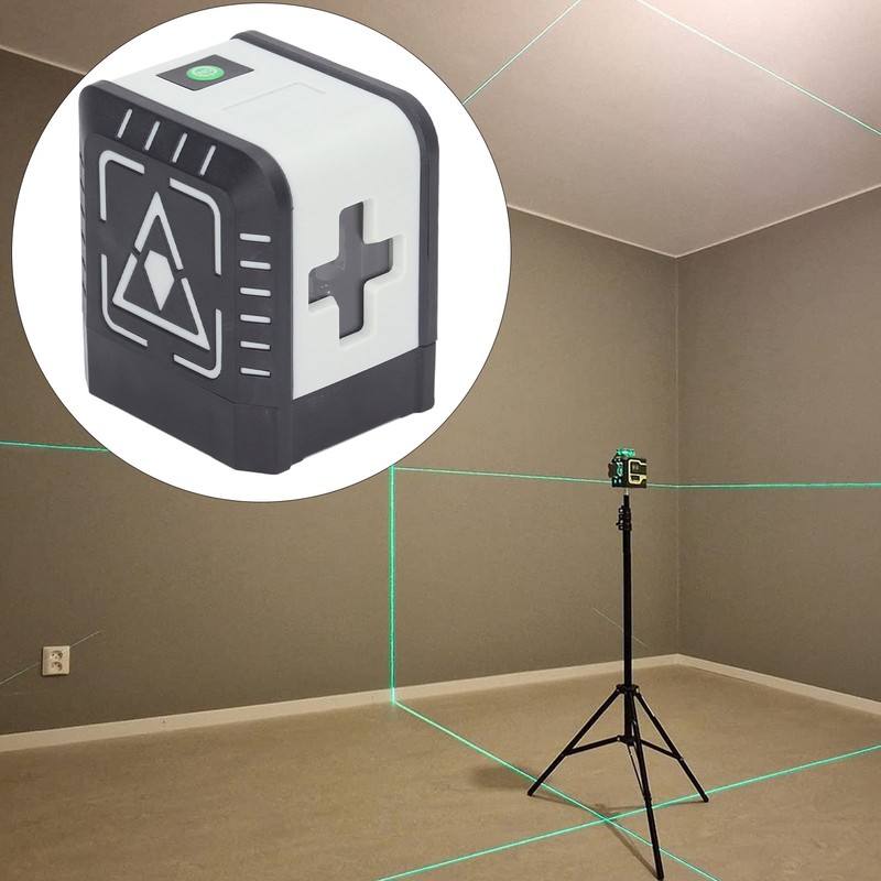 Cross Line Laser 3D Green Beam Self Leveling Level Measurement