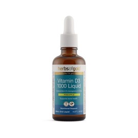 Herbs of Gold Buy Herbs Of Gold Vitamin D3 1000 Liquid 50ml Online