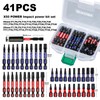 Geinxurn Impact Torx Screwdriver Bits Set, 41pieces Magnetic S2 Steel