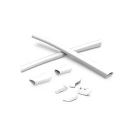 PapaViva Replacement Nose Pieces & Ear Socks Rubber Kits for Oakley Half Jacket/Half Jacket XLJ - White