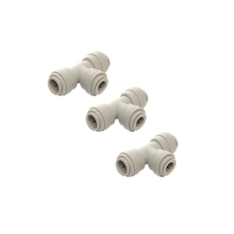 3/8 inch to 1/4 inch Push Fit T-Piece Connection -