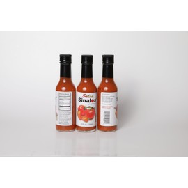 Salsa Sinaloa Gourmet Hot Sauce set of 3 (3 Bottles)