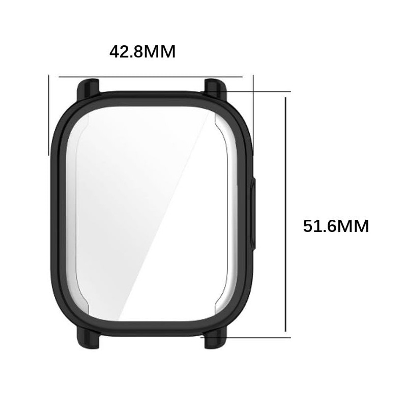 [RuenTech] Redmi Watch 5 Active Compatible Protective Cover, Soft TPU