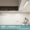 ASOKO RGB Under Cabinet Led Light Plug in, 3 Pack