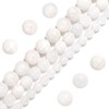 Natural Stone Beads 8 mm White Moonstone Polished Round Smooth