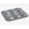 cotta 88657 Tiffany Madeleine Mold (12 Pieces), Black, External Dimensions: