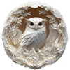 Jollitot Wooden Puzzles Adults, 3D Paper Carved Owl Puzzle 200