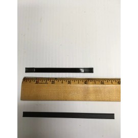 Uline 100 Bendable double nose wire strips for face mask making 5.5in x.25