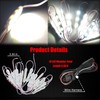 Ampper 12V 60 LEDs Interior Van Light Kits, LED Ceiling