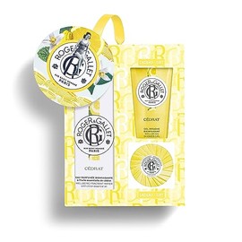 Roger & Gallet | Cedrat Gift Set | 3.4 fl oz Spray | 1.7 fl oz Soap | 1.7 fl oz Shower Gel