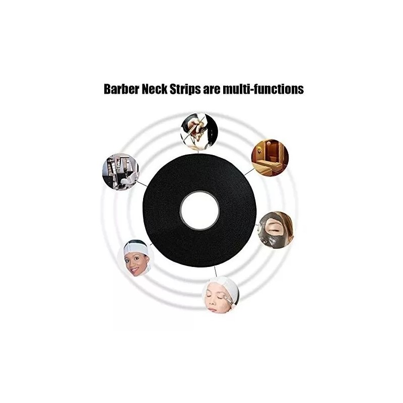 Vipolish Tiras Desechables De Papel Para Cuello De Peluquero, Imperme