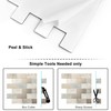 BeNice Peel and Stick Kitchen Backsplash Subway Self Adhesive Sticky