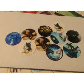 Unbranded Pre Cut One Inch Bottle Cap Images Dragon  Free Shipping - photo, 15 images